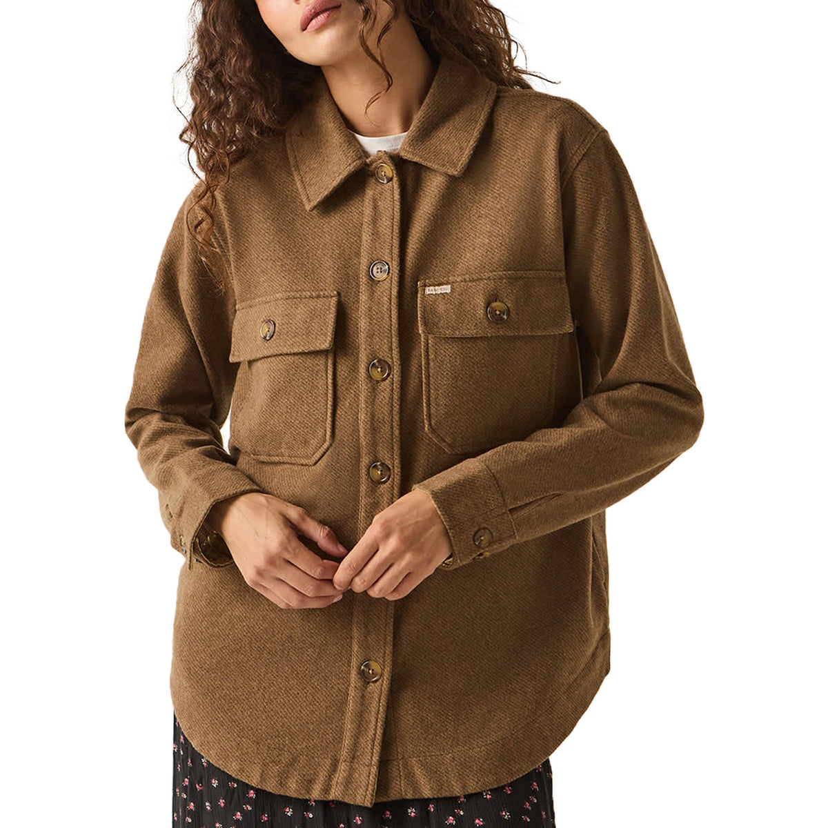 Brixton Bagby Jacket - Women's Khaki Heather