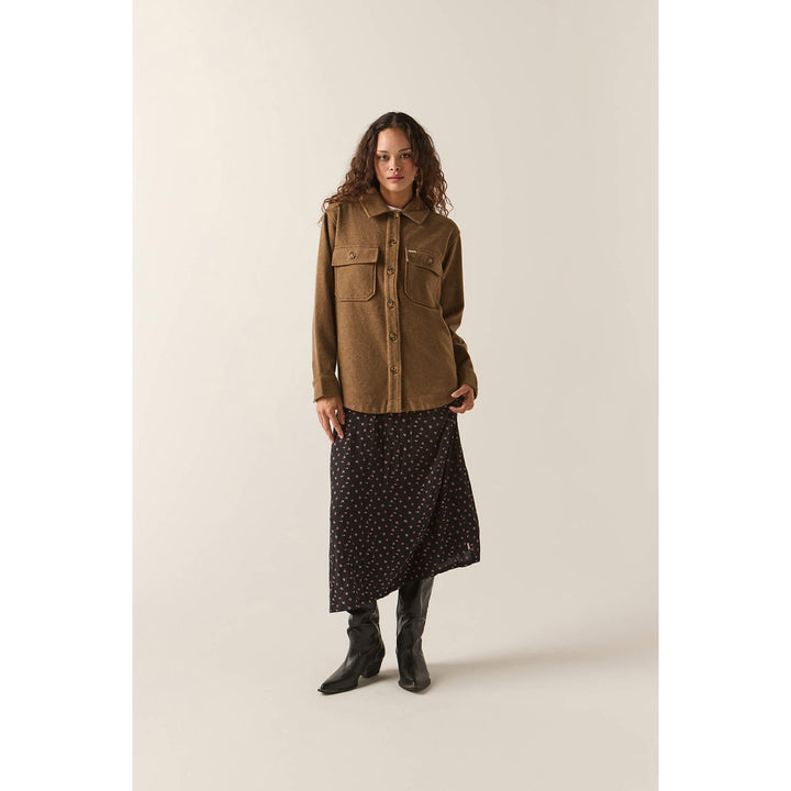 Brixton Bagby Jacket - Women's Khaki Heather
