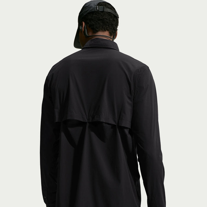 Nike ACG Aireez Long-Sleeve Button-Up Top - Men's Black/Summit White