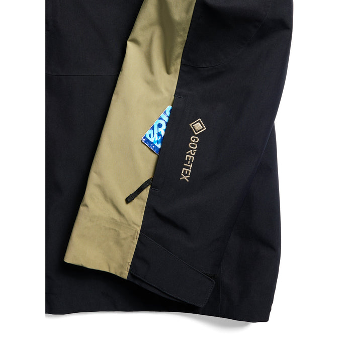 Burton AG Flyrail GORE-TEX 2L Jacket - Men's True Black/Beigeagnstmch