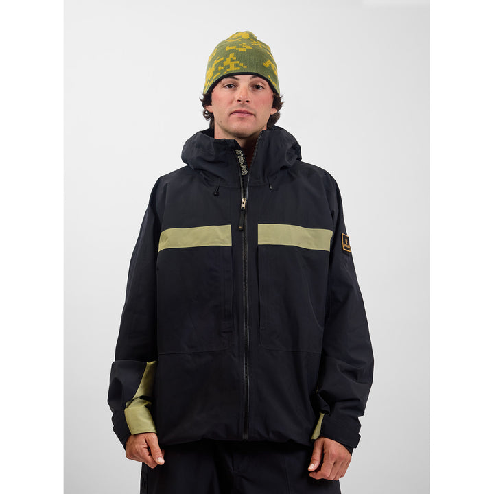 Burton AG Flyrail GORE-TEX 2L Jacket - Men's True Black/Beigeagnstmch
