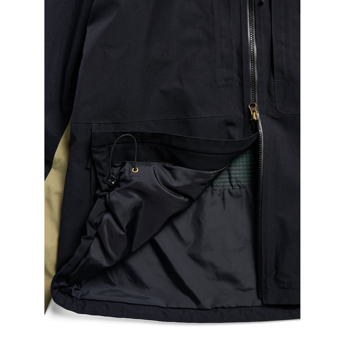 Burton AG Flyrail GORE-TEX 2L Jacket - Men's True Black/Beigeagnstmch