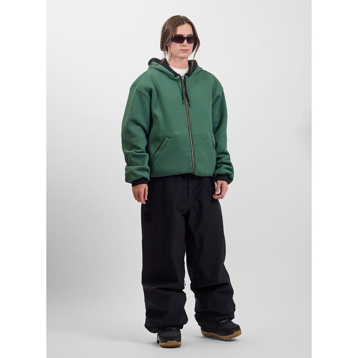 Burton AG Toughy Reversible Full-Zip Hoodie - Men's True Black/Dirtymoney