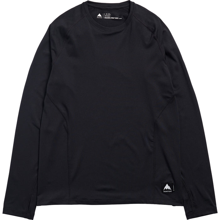 Burton Synthetic Lightweight Base Layer Crewneck Top - Men's True Black