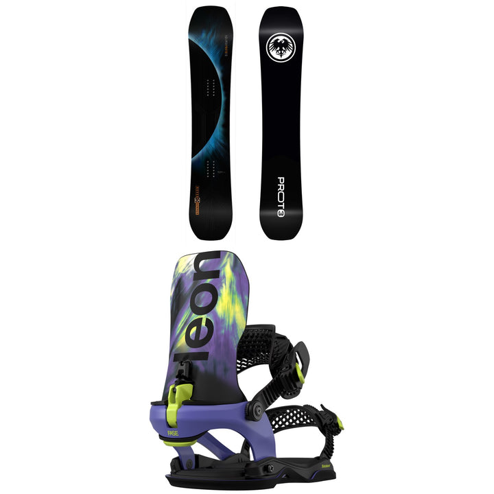 Never Summer Proto T3 Eclipse Snowboard + Bataleon Blaster AW FASE LTD Snowboard Bindings 2027