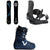 Never Summer Proto T3 Eclipse Snowboard + Union Force Team Snowboard Bindings + Vans Infuse x Cannon Cummins Snowboard Boots 2027