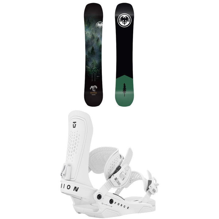 Never Summer Trooper Snowboard + Union Force Snowboard Bindings 2027