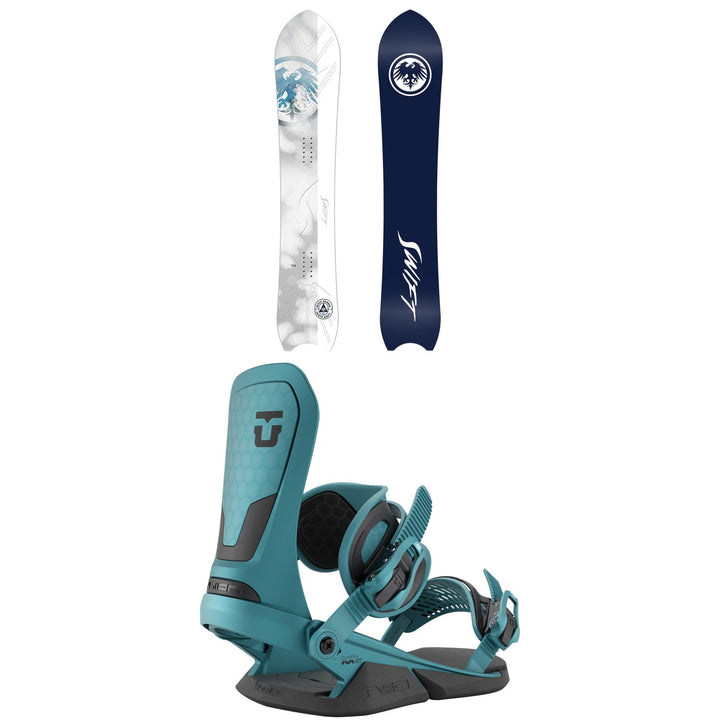 Never Summer Proto Swift Snowboard + Union Neo Snowboard Bindings 2027
