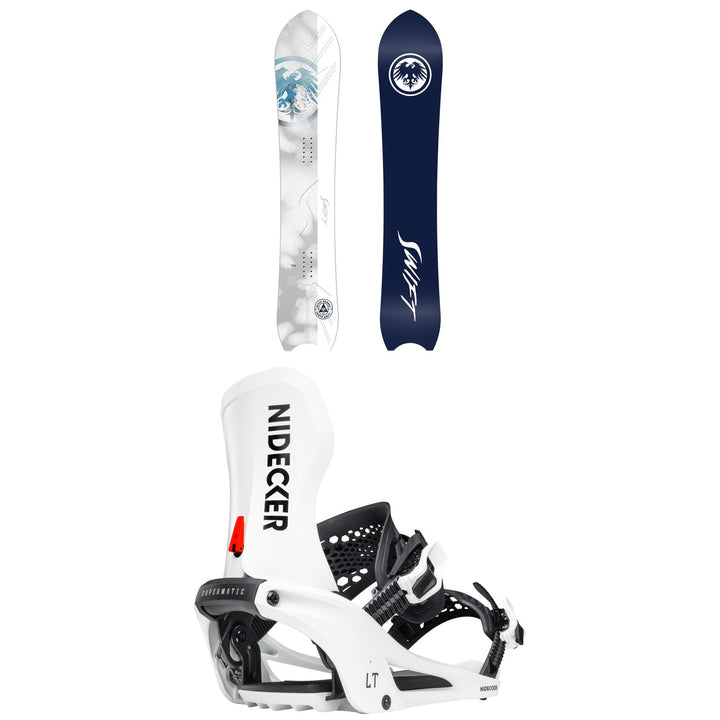 Never Summer Proto Swift Snowboard + Nidecker LT Supermatic Snowboard Bindings 2027