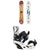 Burton 50/50 94' Twin Snowboard + 50/50 90's Lexa X Snowboard Bindings - Women's 2027