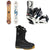 Burton 50/50 94' Twin Snowboard + 50/50 90's Cartel X Snowboard Bindings + Waverange Plus Snowboard Boots 2027