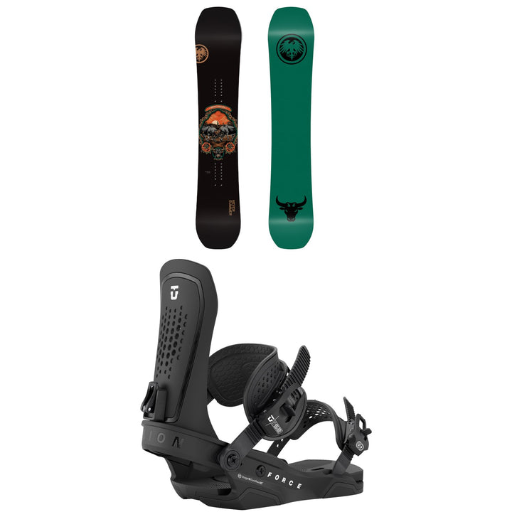 Never Summer Benchmark Snowboard + Union Force Snowboard Bindings 2027