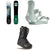 Never Summer Cirrus Snowboard + Jones Nebula FASE Snowboard Bindings + thirtytwo Lashed Double Boa Snowboard Boots - Women's 2027