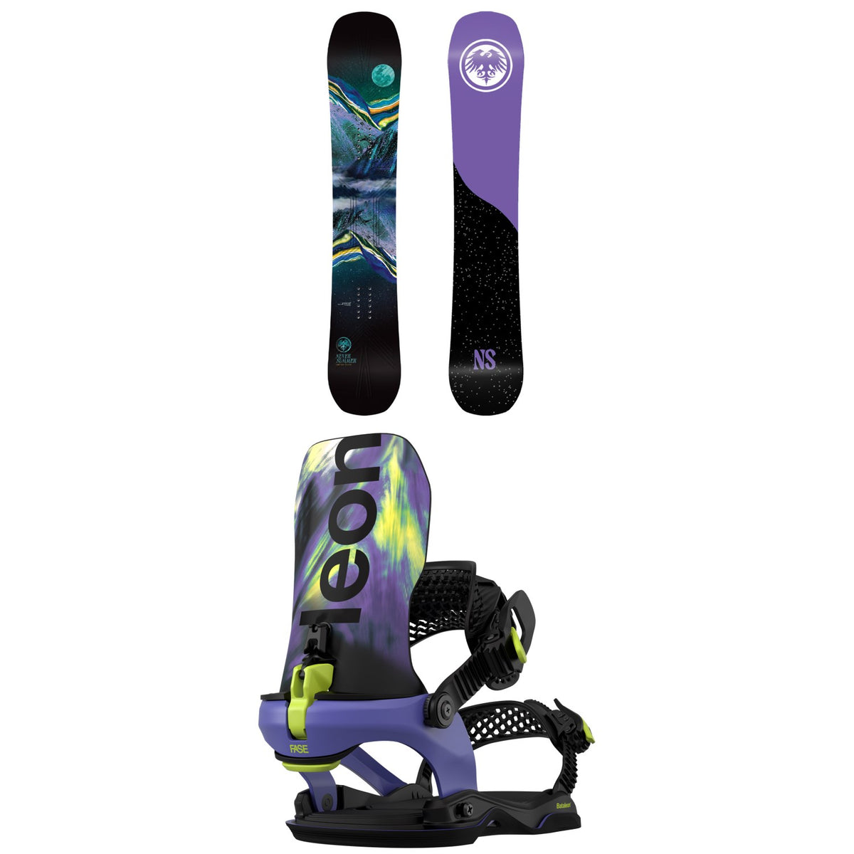 Never Summer Proto T3 FR Snowboard + Bataleon Blaster AW FASE LTD Snowboard Bindings - Women's 2027