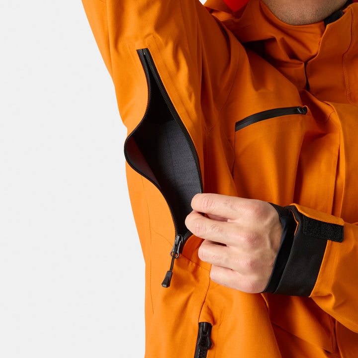 Helly Hansen Sogn Patrol Shell Jacket - Men's Ignite Orange