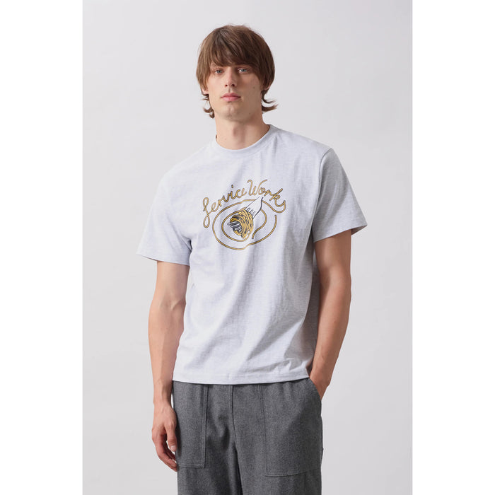 Service Works Spaghetti T-Shirt - Men's Ash