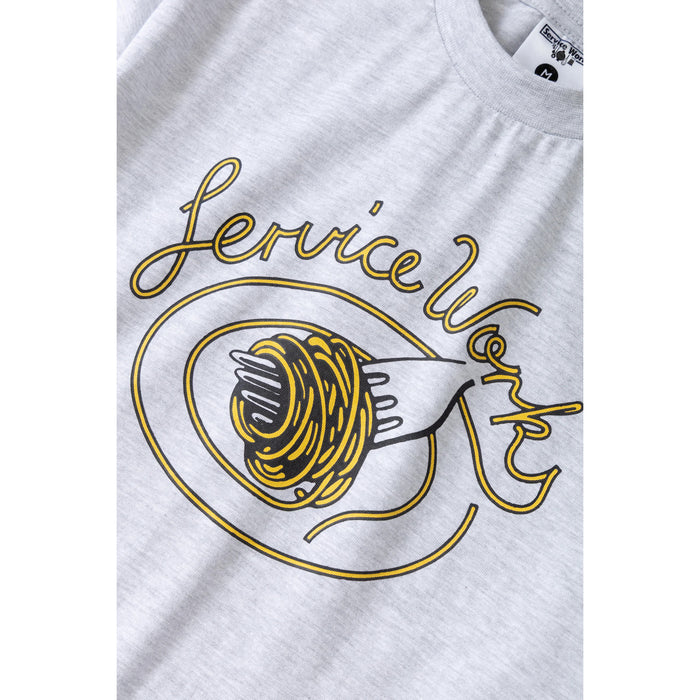 Service Works Spaghetti T-Shirt - Men's Ash