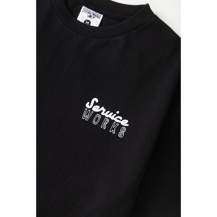 Service Works Eating Adventures T-Shirt - Men's Black