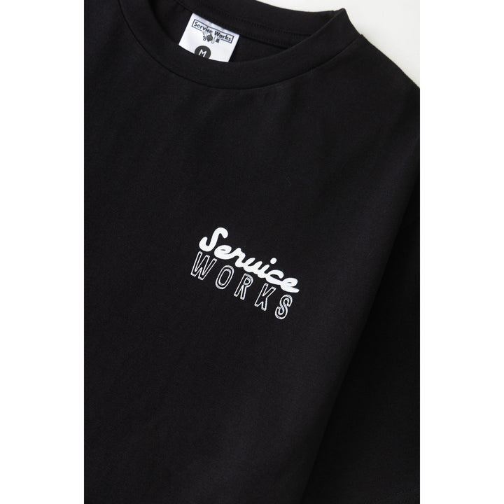 Service Works Eating Adventures T-Shirt - Men's Black
