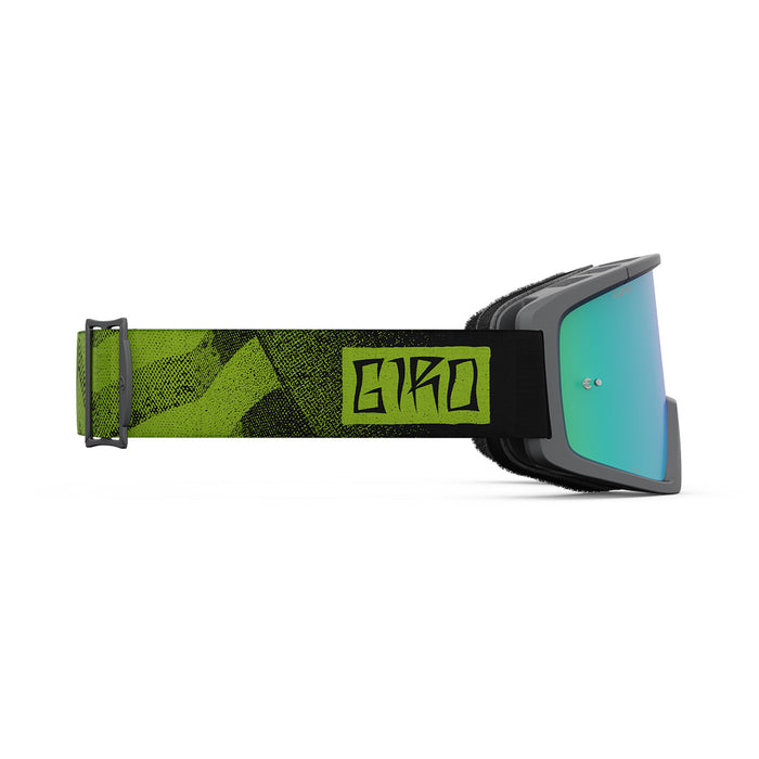 Giro Blok MTB Goggles Black/Ano Lime/Loden Green + Clear