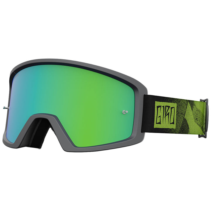 Giro Blok MTB Goggles Black/Ano Lime/Loden Green + Clear