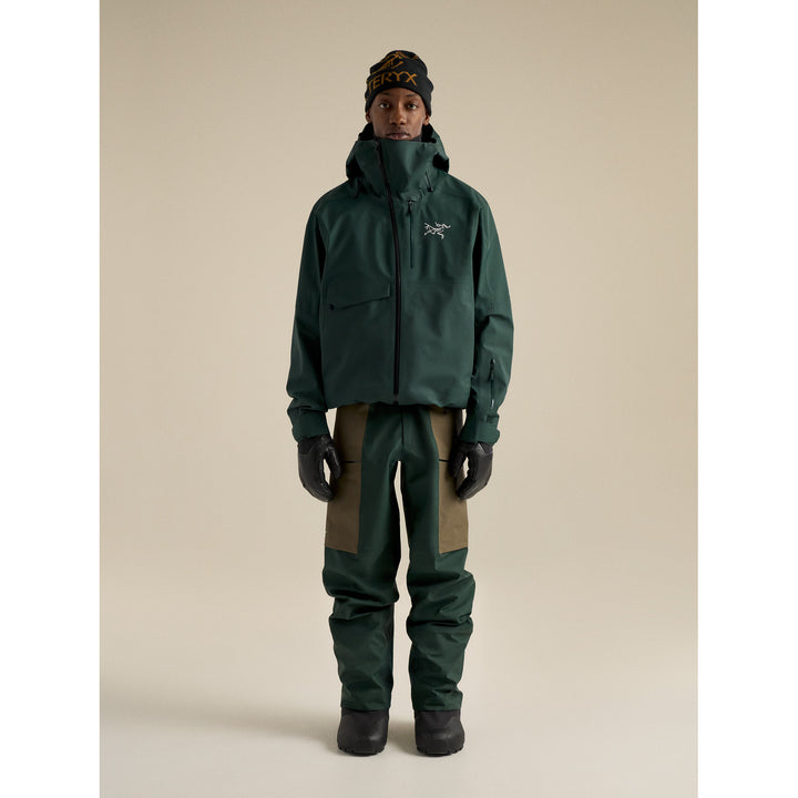 Arc'teryx Sidewinder Jacket - Men's Dark Jade/Black