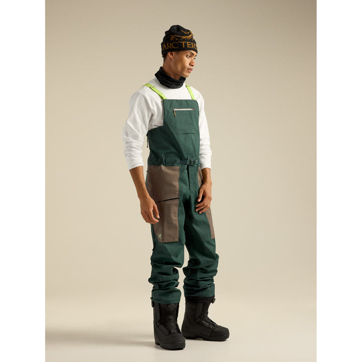 Arc'teryx Sabre Bibs - Men's Dark Jade/Mongoose