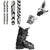 Salomon QST 92 Skis 2027 + Marker Squire 11 Ski Bindings + Atomic Hawx Ultra 100 Dual BOA Ski Boots 2027