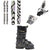 Salomon QST 92 Skis 2027 + Marker Squire 11 Ski Bindings + Lange Shadow 85 W MV GW Ski Boots - Women's 2027
