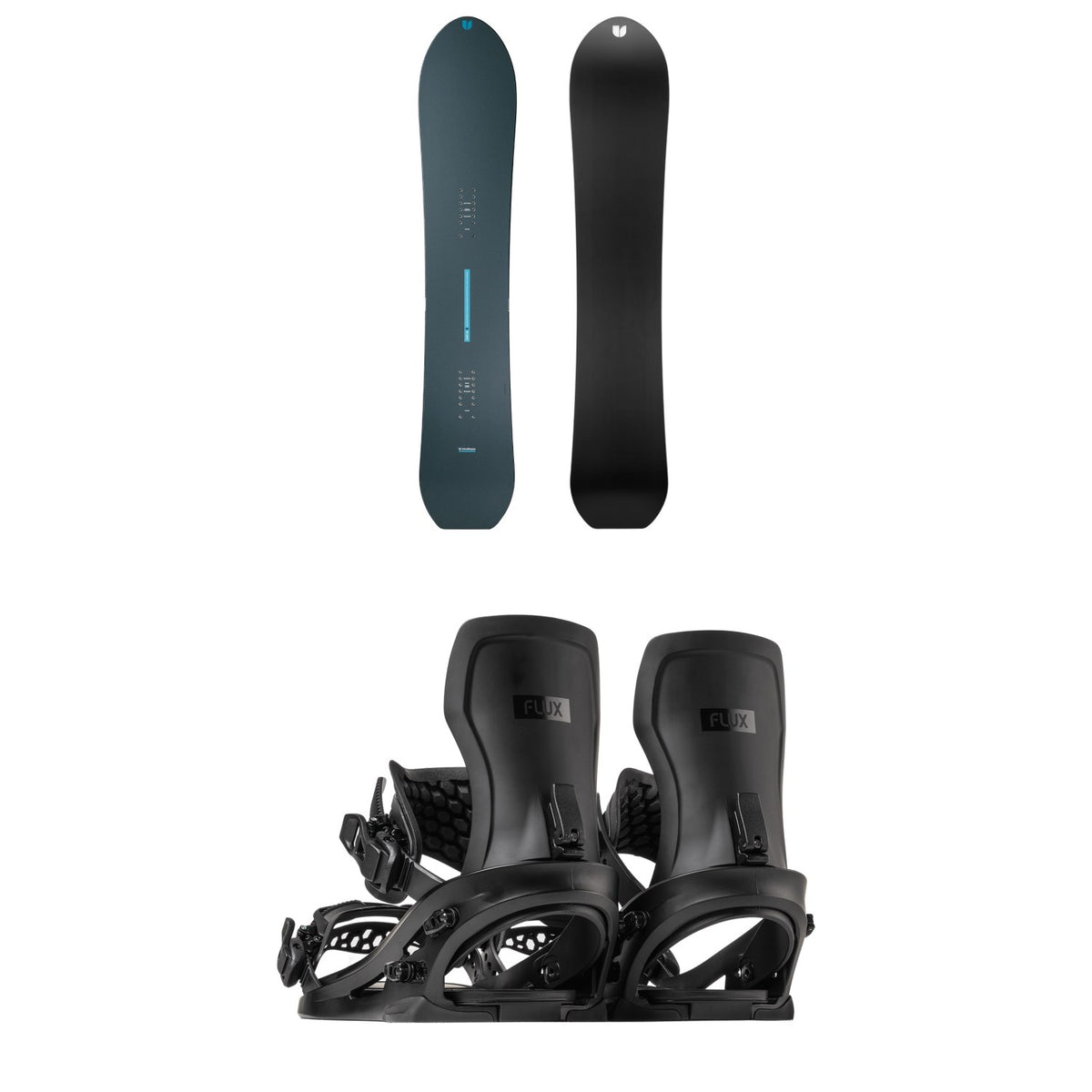 United Shapes Cadet Snowboard + Flux XF Snowboard Bindings 2027