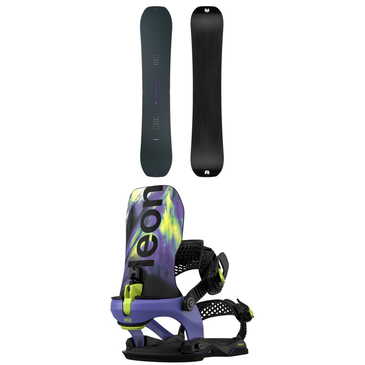 United Shapes Object Snowboard + Bataleon Blaster AW FASE LTD Snowboard Bindings 2027