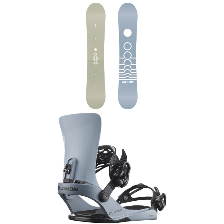 Arbor Mantra Decon Snowboard + Salomon EDB X Snowboard Bindings - Women's 2027