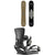 Arbor Element Decon Snowboard + Salomon EDB X Snowboard Bindings 2027