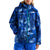 The North Face Freedom Insulated Print Jacket - Boys' Bold Blue Half Dome Strata Print
