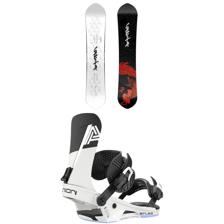 CAPiTA Kazu Kokubo Pro Snowboard + Union Atlas Snowboard Bindings 2027
