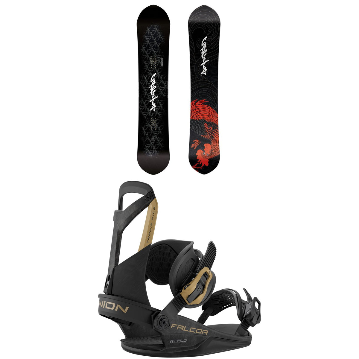 CAPiTA Kazu Kokubo Pro Snowboard + Union Falcor Snowboard Bindings 2027