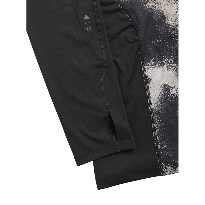 Burton Synthetic Midweight Base Layer Crew Top - Men's Desert Rock/True Black