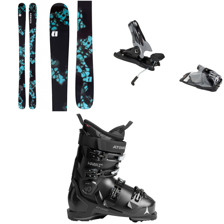 Armada ARW 84 Skis - Women's 2027 + Look SPX 12 GW Pro Ski Bindings + Atomic Hawx Ultra 85 W Ski Boots - Women's 2027