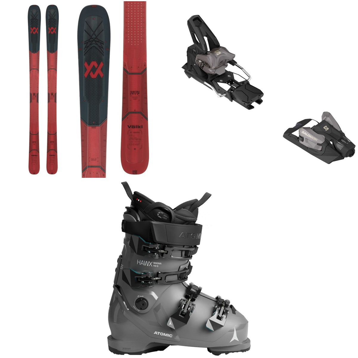 Völkl M7 Mantra Skis + Salomon Strive 14 GW Ski Bindings + Atomic Hawx Magna 110 S GW Ski Boots 2026