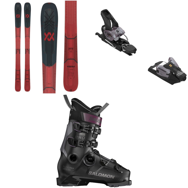 Völkl M7 Mantra Skis + Salomon Strive 12 GW Ski Bindings + Salomon S/Pro Supra BOA 100 Ski Boots 2026