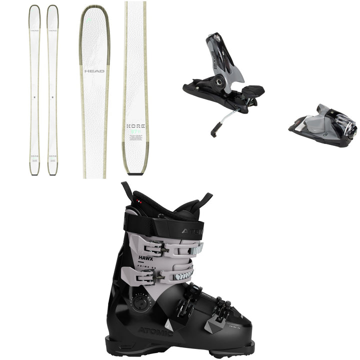 Head Kore 87 Ti W Skis + Look SPX 12 GW Pro Ski Bindings + Atomic Hawx Prime 95 GW Ski Boots - Women's 2026