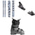 Salomon QST 100 Skis 2027 + Salomon Strive 12 GW Ski Bindings + Atomic Hawx Magna 110 S GW Ski Boots