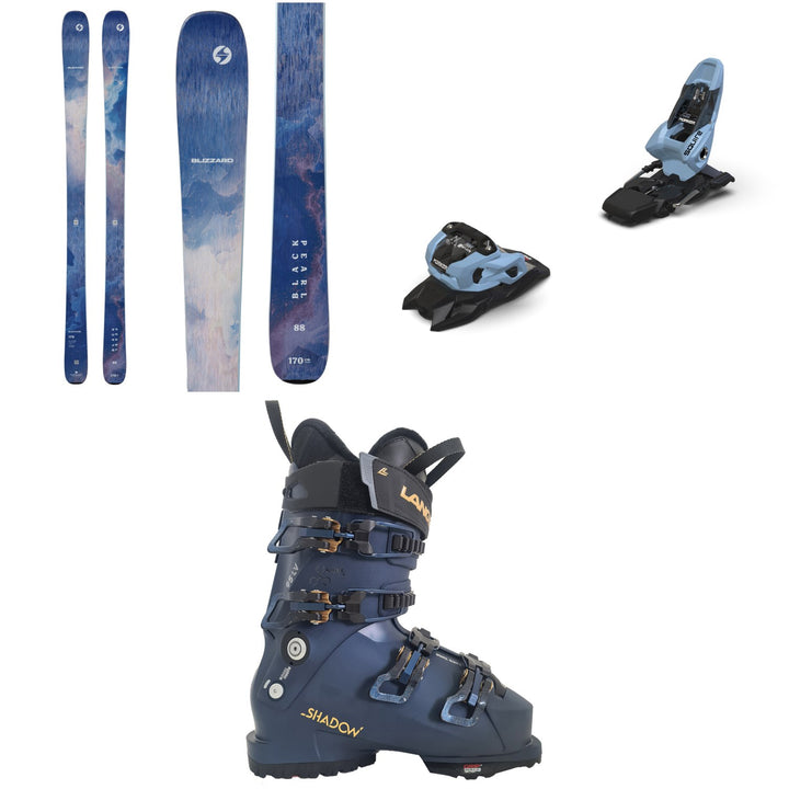 Blizzard Black Pearl 88 Skis + Marker Squire 11 Ski Bindings + Lange Shadow 95 W LV Ski Boots - Women's 2027