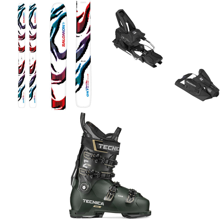 Salomon S/LAB QST Blank Skis + Salomon Strive 14 GW Ski Bindings + Tecnica Mach1 MV 120 Ski Boots 2027