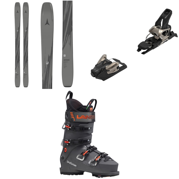 Atomic Maverick 96 CTI Skis + Atomic Strive 12 GW Ski Bindings + Lange Shadow 120 MV GW Ski Boots 2027