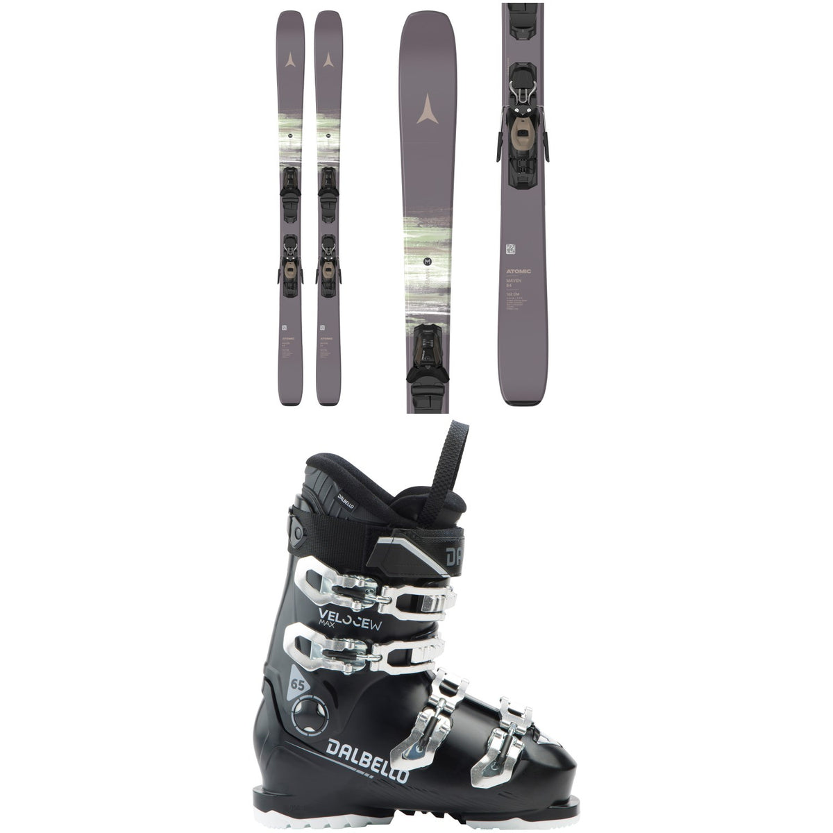 Atomic Maven 84 Skis + M10 GW Bindings + Dalbello Veloce Max 65 W Ski Boots - Women's 2027