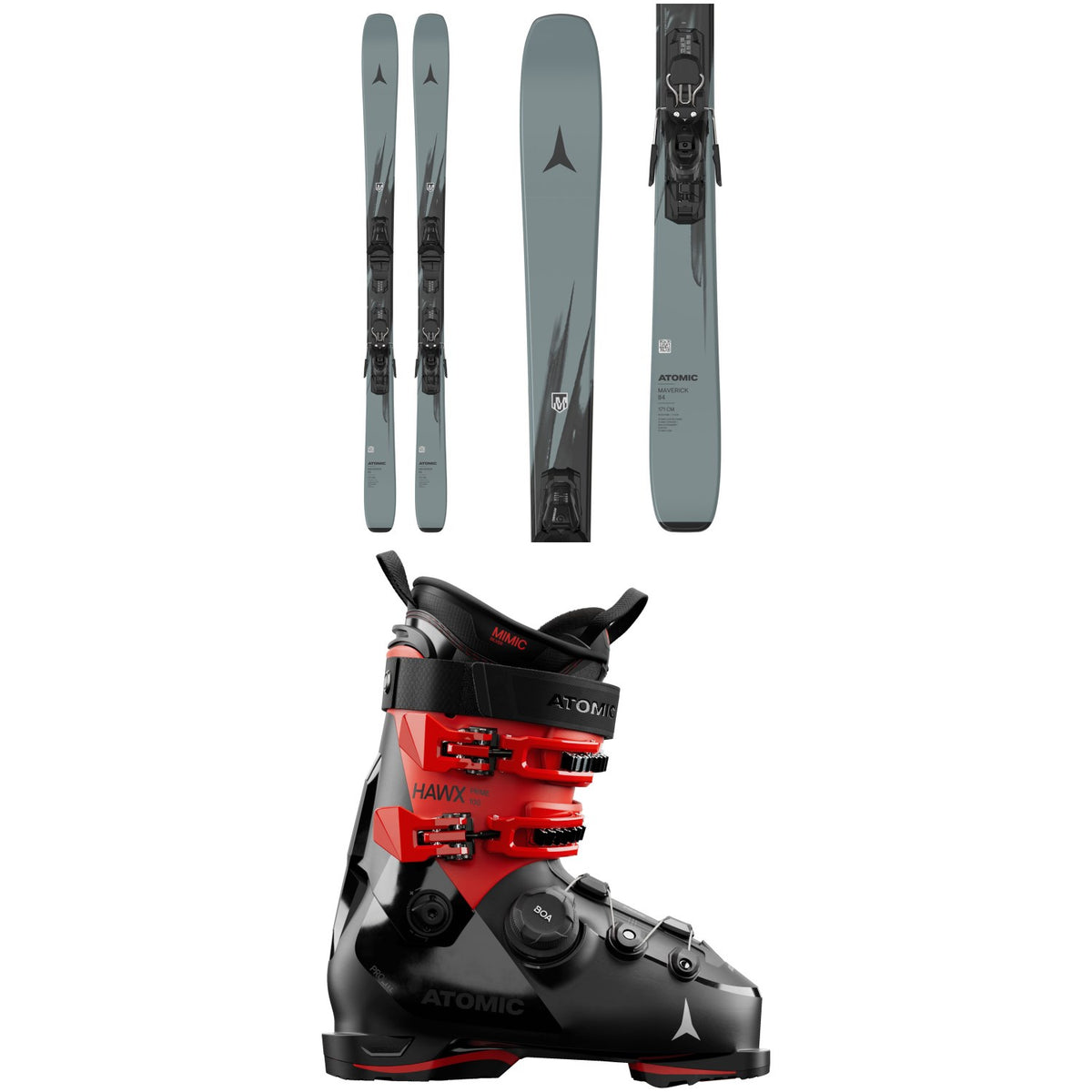 Atomic Maverick 84 + M 10 GW Ski Bindings + Atomic Hawx Prime 100 BOA Ski Boots 2027
