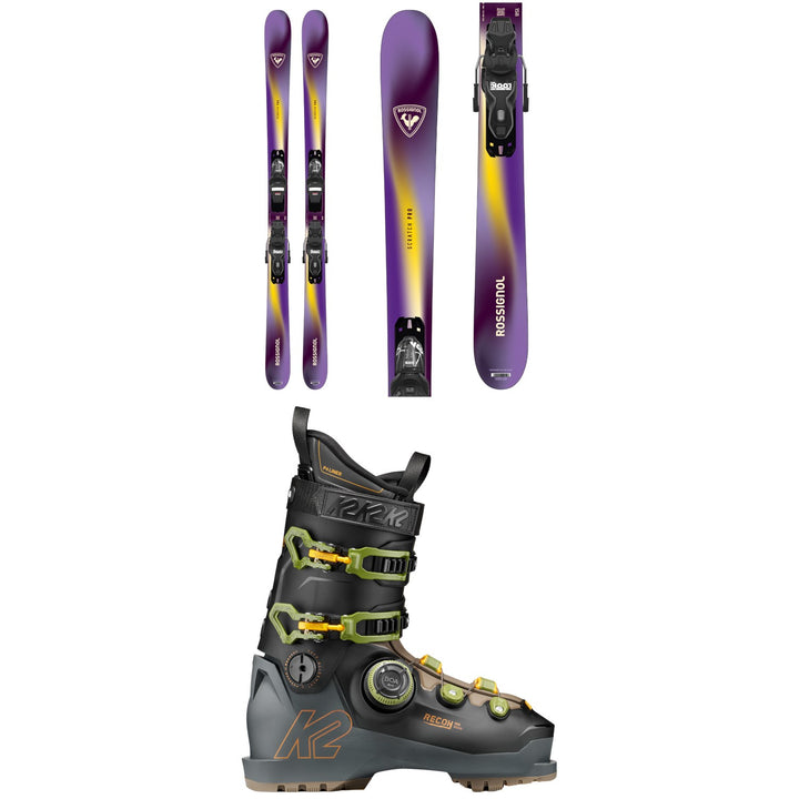 Rossignol Scratch Pro Skis + Xpress 10 GW Bindings + K2 Recon 100 BOA Ski Boots 2027