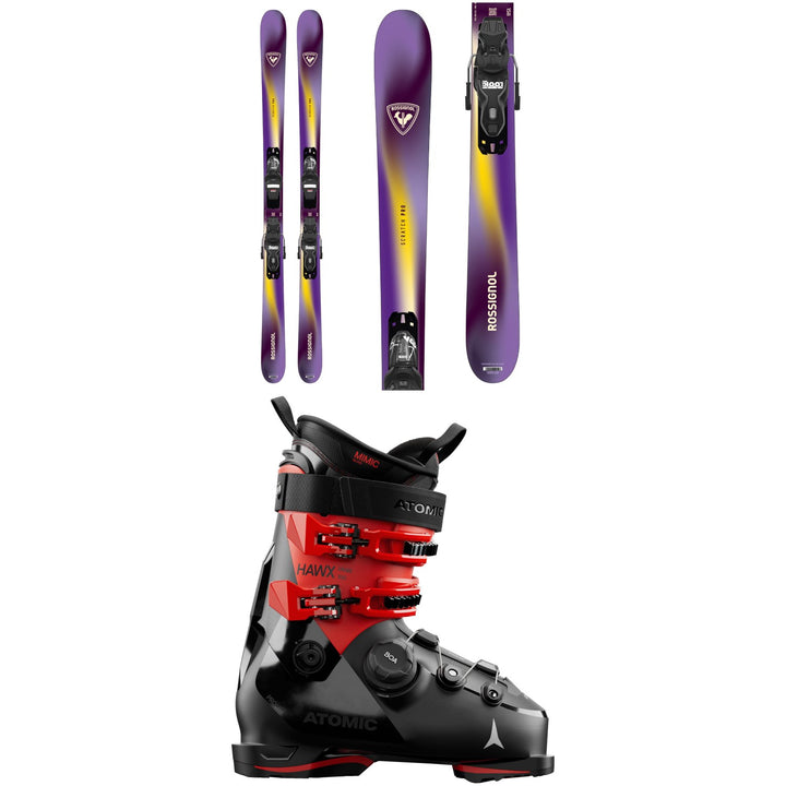 Rossignol Scratch Pro Skis + Xpress 10 GW Bindings + Atomic Hawx Prime 100 BOA Ski Boots 2027