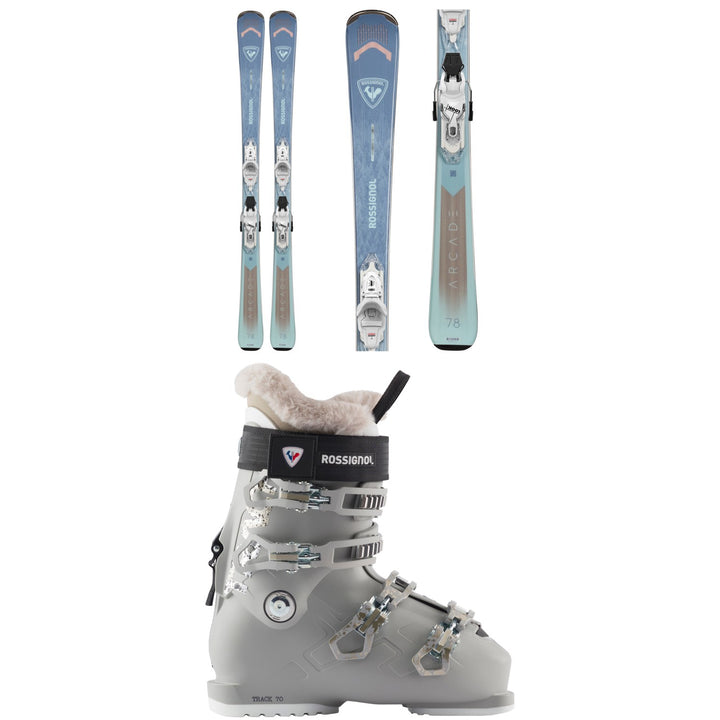 Rossignol Arcade 78 W Skis + Xpress 10 Bindings + Rossignol Track 70 Ski Boots - Women's 2027